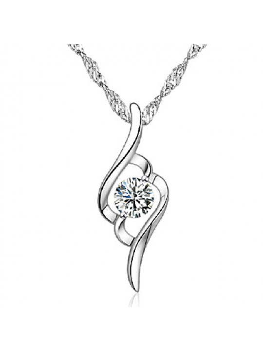 Women's 925 Silver High Quality Handwork Elegant Necklace