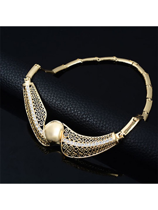 Women Latest Fashion Alloy Rhinestone Imitation Pearl Necklace/Earrings/Bracelets/Rings Sets  