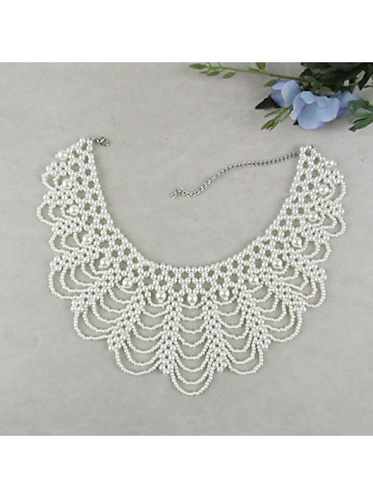 Collar Necklaces Imitation Pearl Party / Daily Jewelry