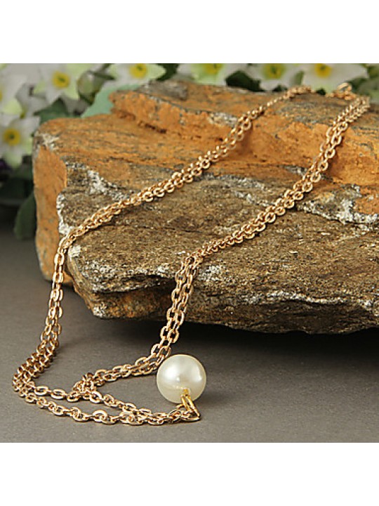 Necklace Pendant Necklaces Jewelry Party / Daily / Casual / Sports Fashionable Alloy Silver 1pc Gift