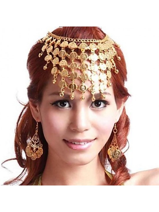 women's Europe Fashion Multi-layer Belly Dance Jewelry Set(Including Necklaces&Earrings)   