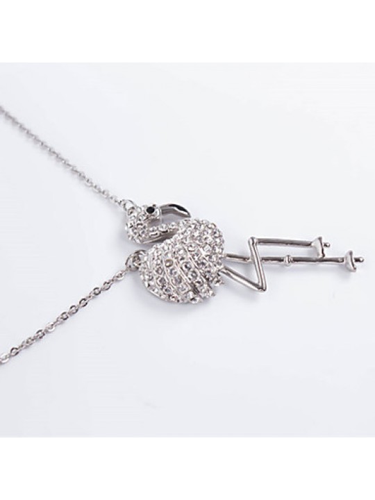 Women Vintage Silver Plated Necklace / Earrings Sets  