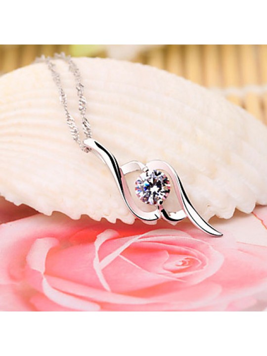 Women's 925 Silver High Quality Handwork Elegant Necklace