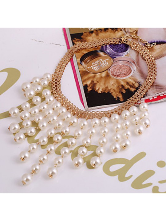 Vintage/Party/Work/Casual Alloy/Imitation Pearl Statement
