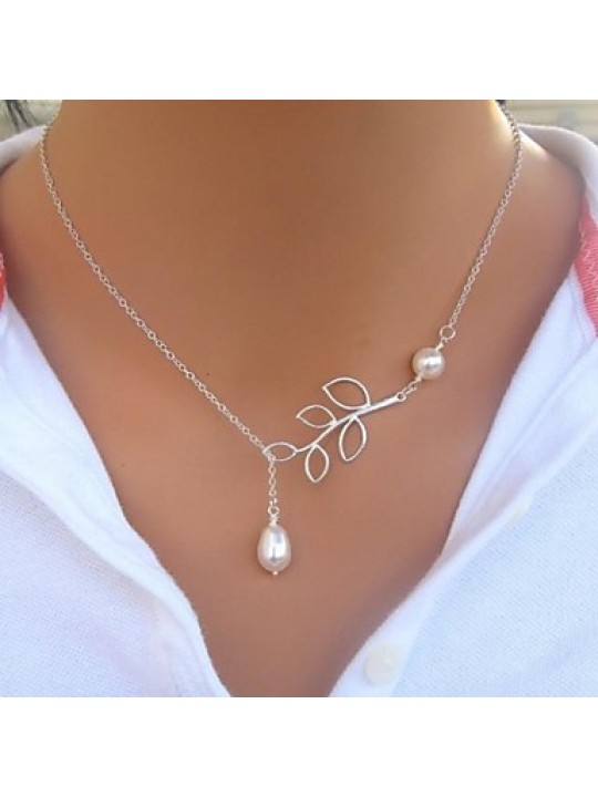Necklace Pendant Necklaces Jewelry Daily Fashion Alloy Silver 1pc Gift