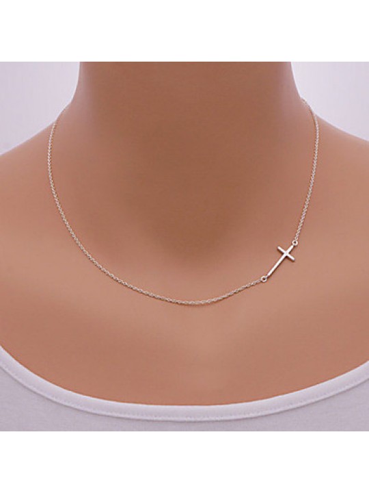 Necklace Pendant Necklaces Jewelry Daily / Casual Fashionable Alloy Gold / Silver 1pc Gift